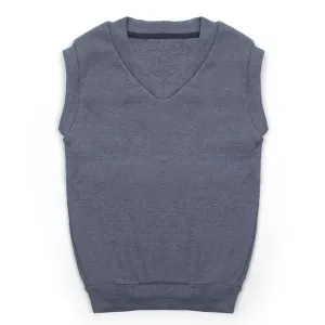 Boys Sleeveless Sweater - Light Blue