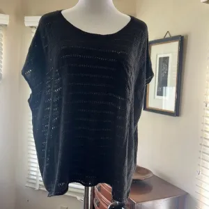Brochure Walker M Linen/Cotton Sweater Blouse