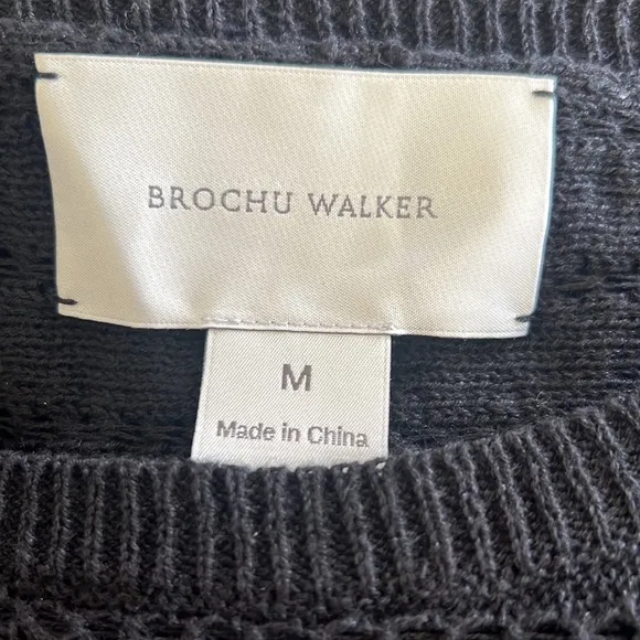 Brochure Walker M Linen/Cotton Sweater Blouse