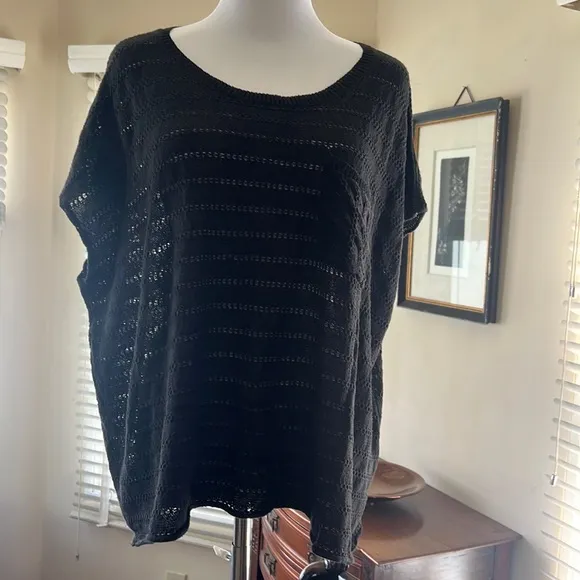 Brochure Walker M Linen/Cotton Sweater Blouse