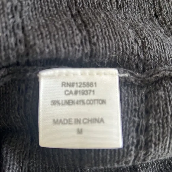 Brochure Walker M Linen/Cotton Sweater Blouse