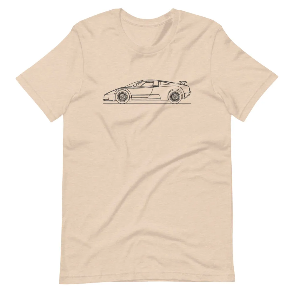 Bugatti EB110 silhouette T-shirt