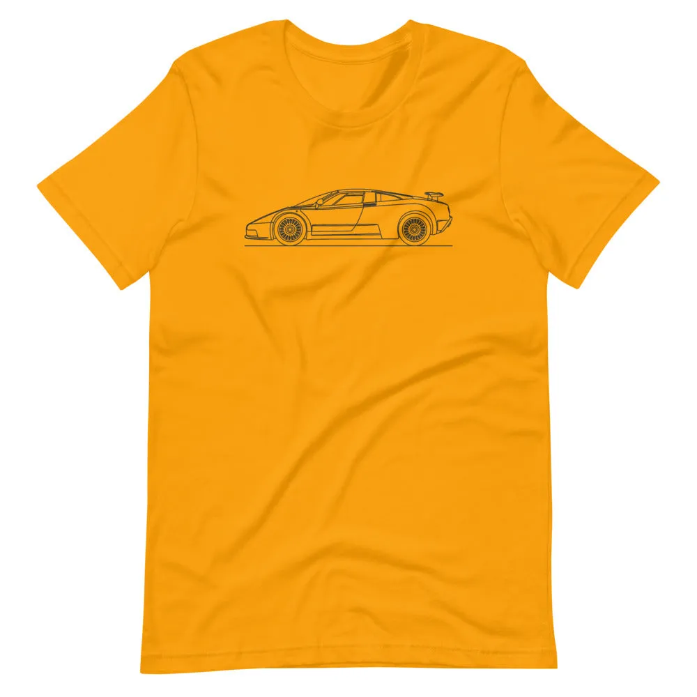 Bugatti EB110 silhouette T-shirt