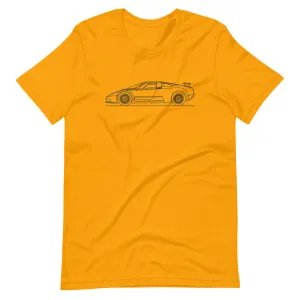 Bugatti EB110 silhouette T-shirt