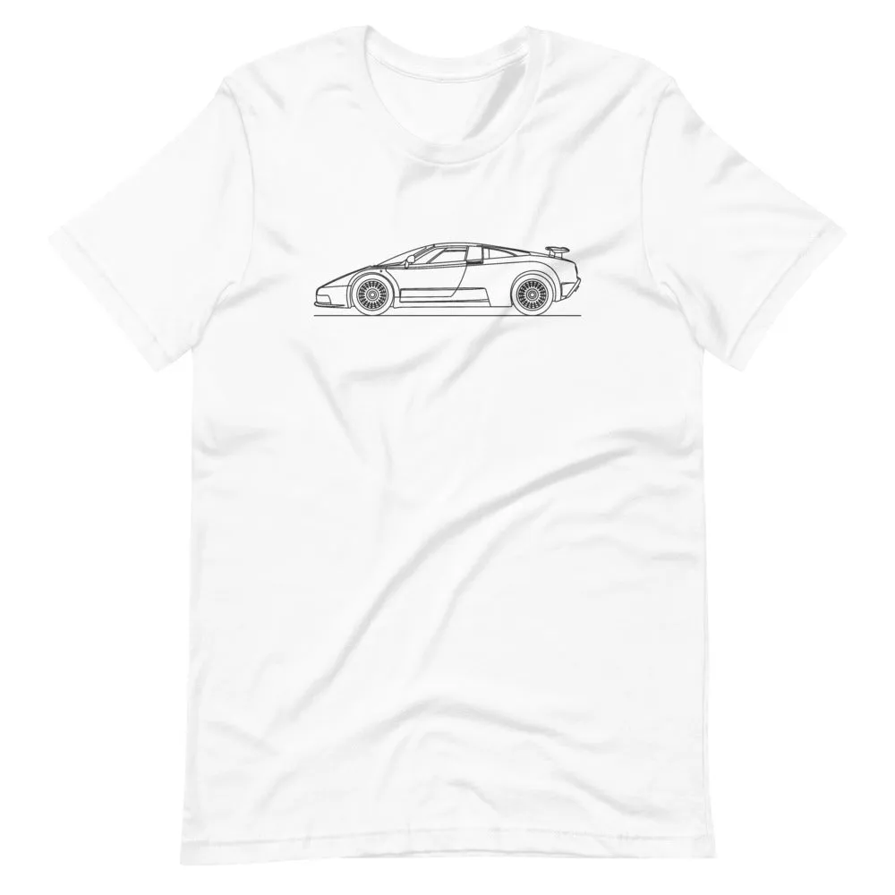 Bugatti EB110 silhouette T-shirt