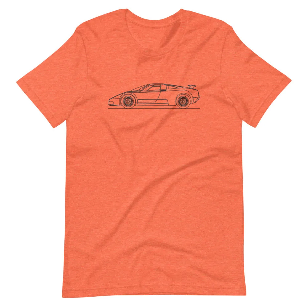 Bugatti EB110 silhouette T-shirt