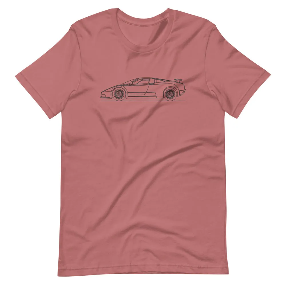 Bugatti EB110 silhouette T-shirt
