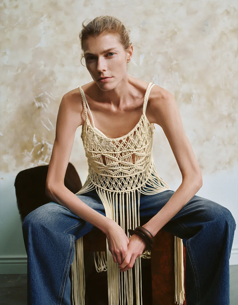 Cami Crochet Knitted T-Shirts