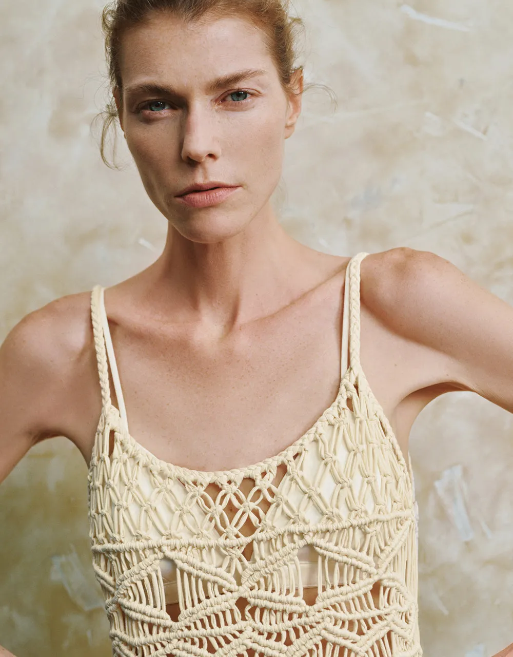 Cami Crochet Knitted T-Shirts