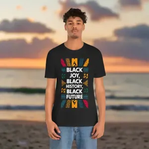 Celebrate Black Joy Juneteenth Unisex Jersey t Shirt