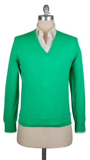Cesare Attolini Green Sweater
