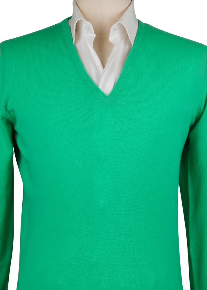Cesare Attolini Green Sweater