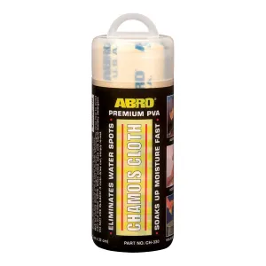Chamois Cloth Small ABRO CH-330 43cm x 32cm (17" x 13") Lint-less