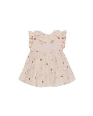 Charlotte Dress || Heart Embroidery | Quincy Mae