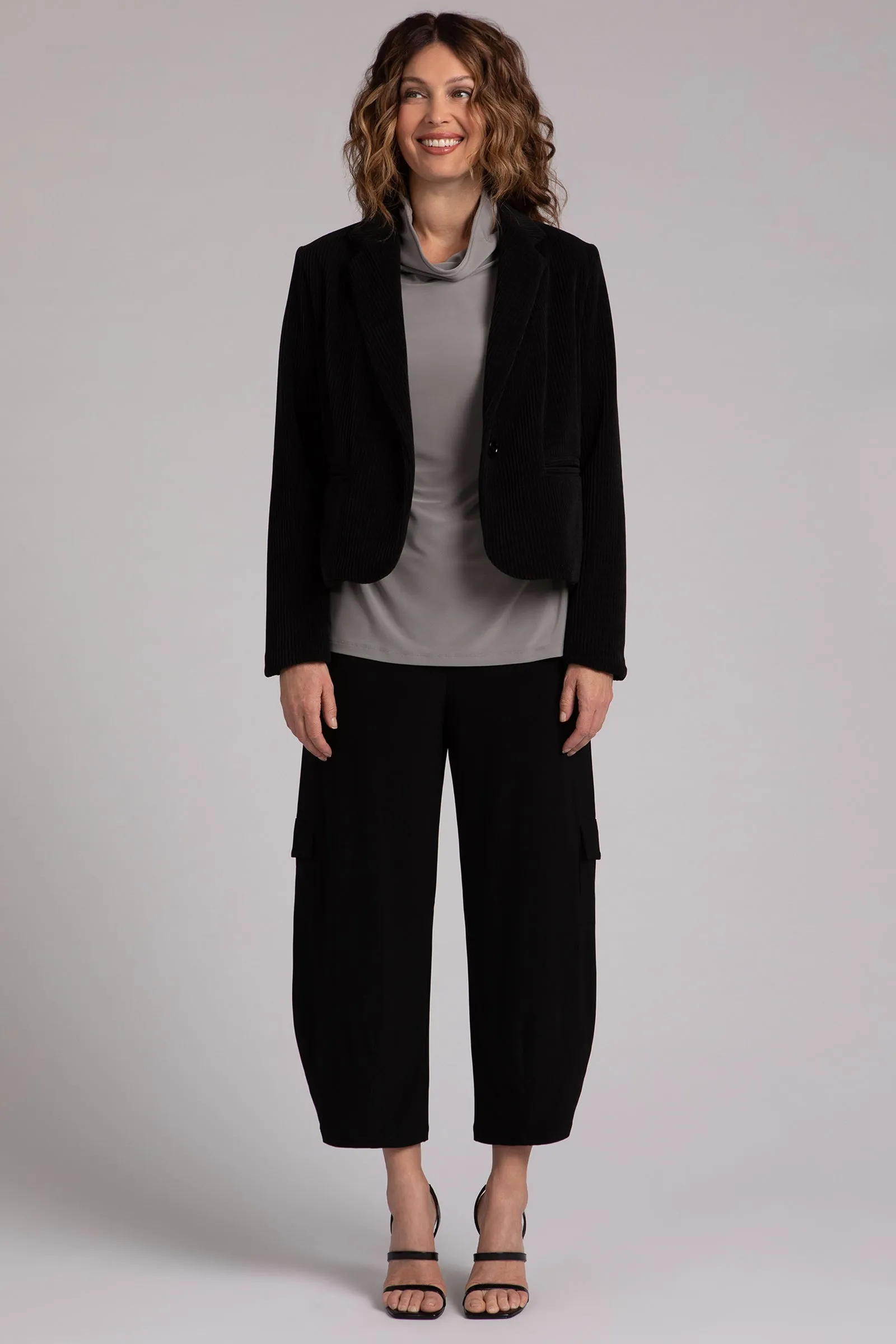 Chenille Cord Classic Blazer