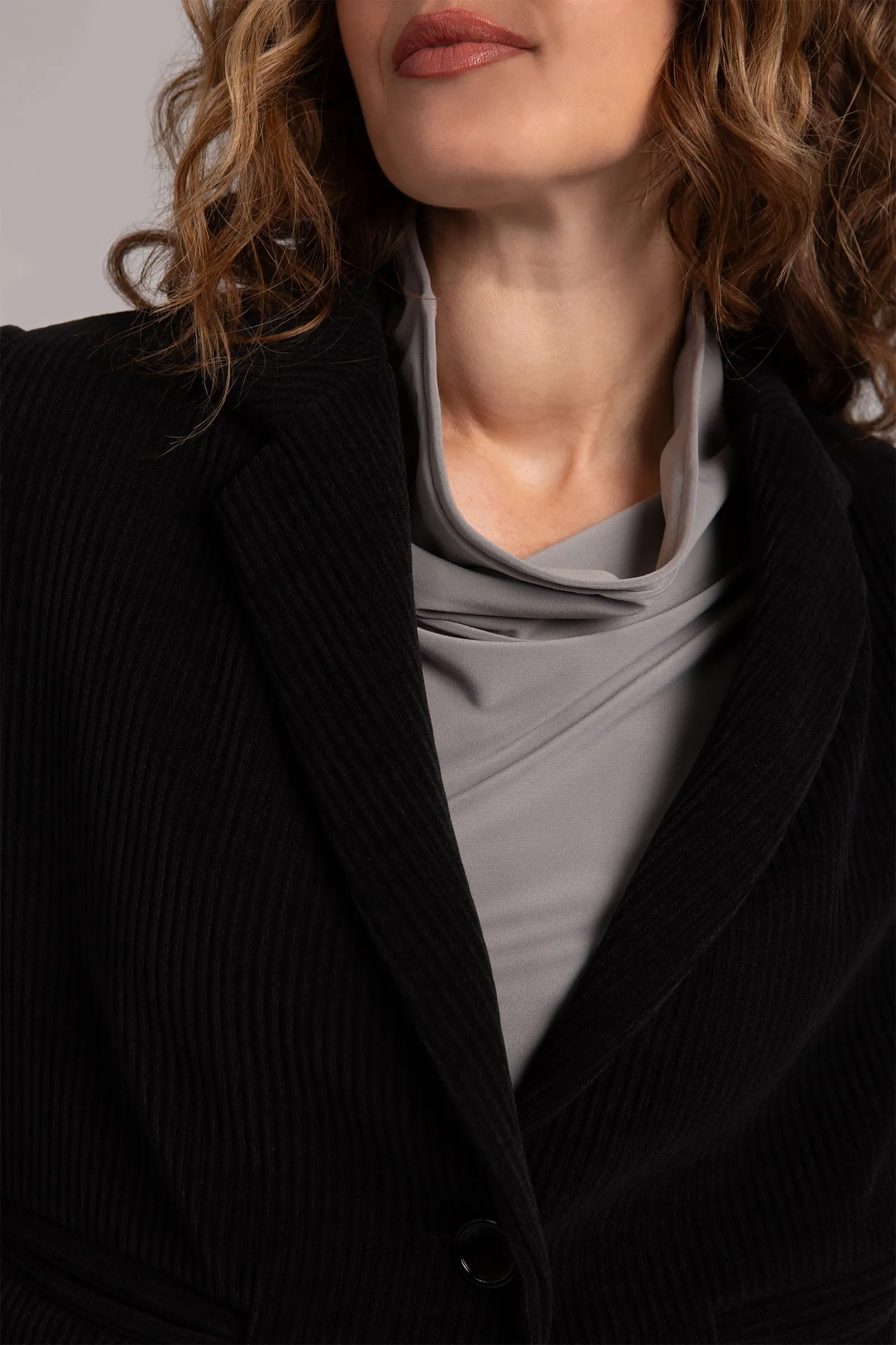 Chenille Cord Classic Blazer