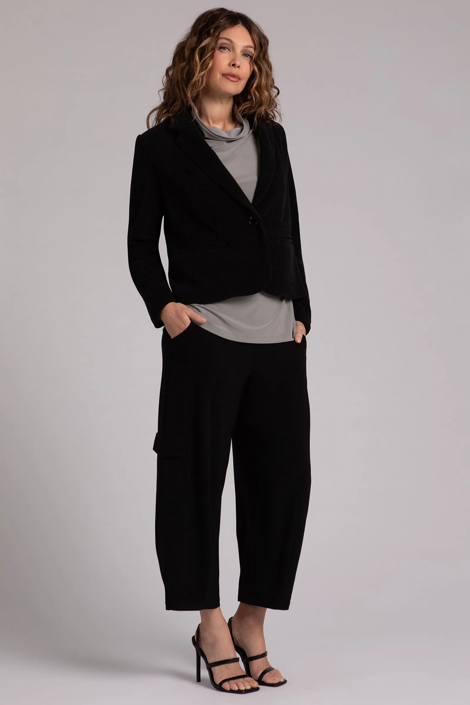 Chenille Cord Classic Blazer