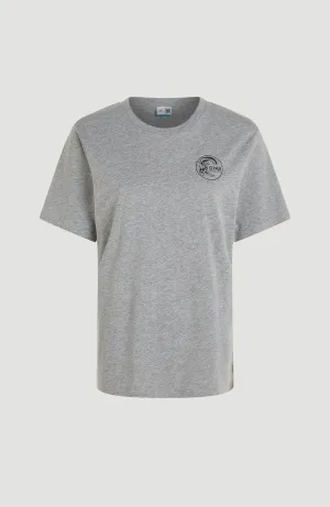 Circle Surfer T-Shirt | Silver Melee