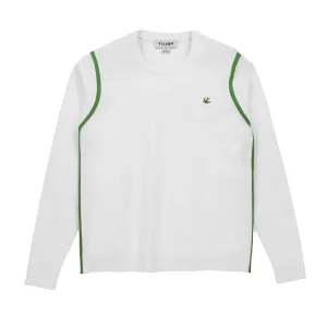 Classic Crew Neck White/Sport Green