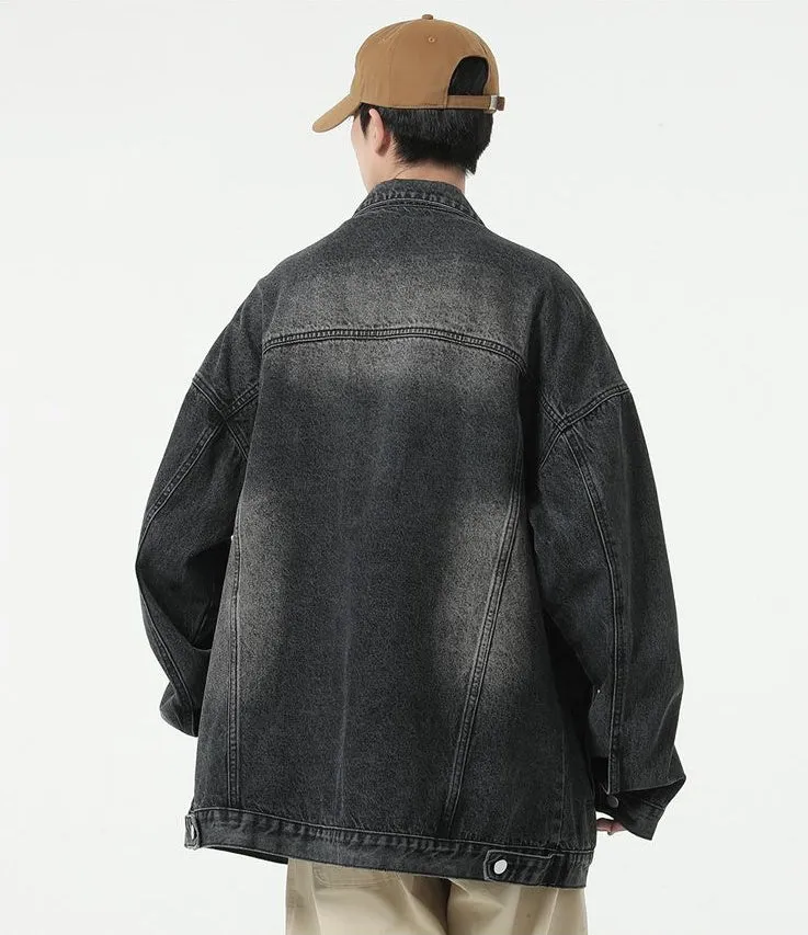 Classic Relaxed-Fit Trucker Jacket for Men