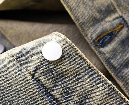 Classic Relaxed-Fit Trucker Jacket for Men