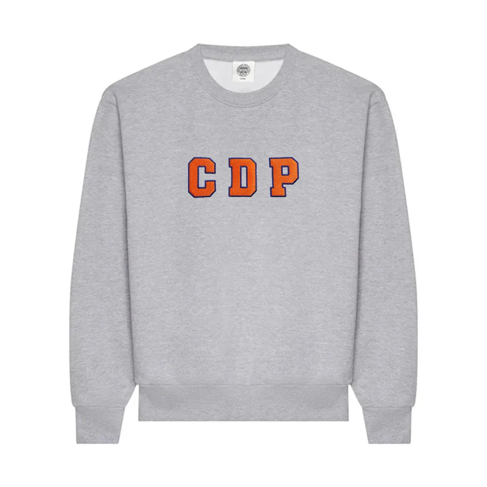 Club de Padel 'Varsity' Heavyweight Sweater - Heather Grey