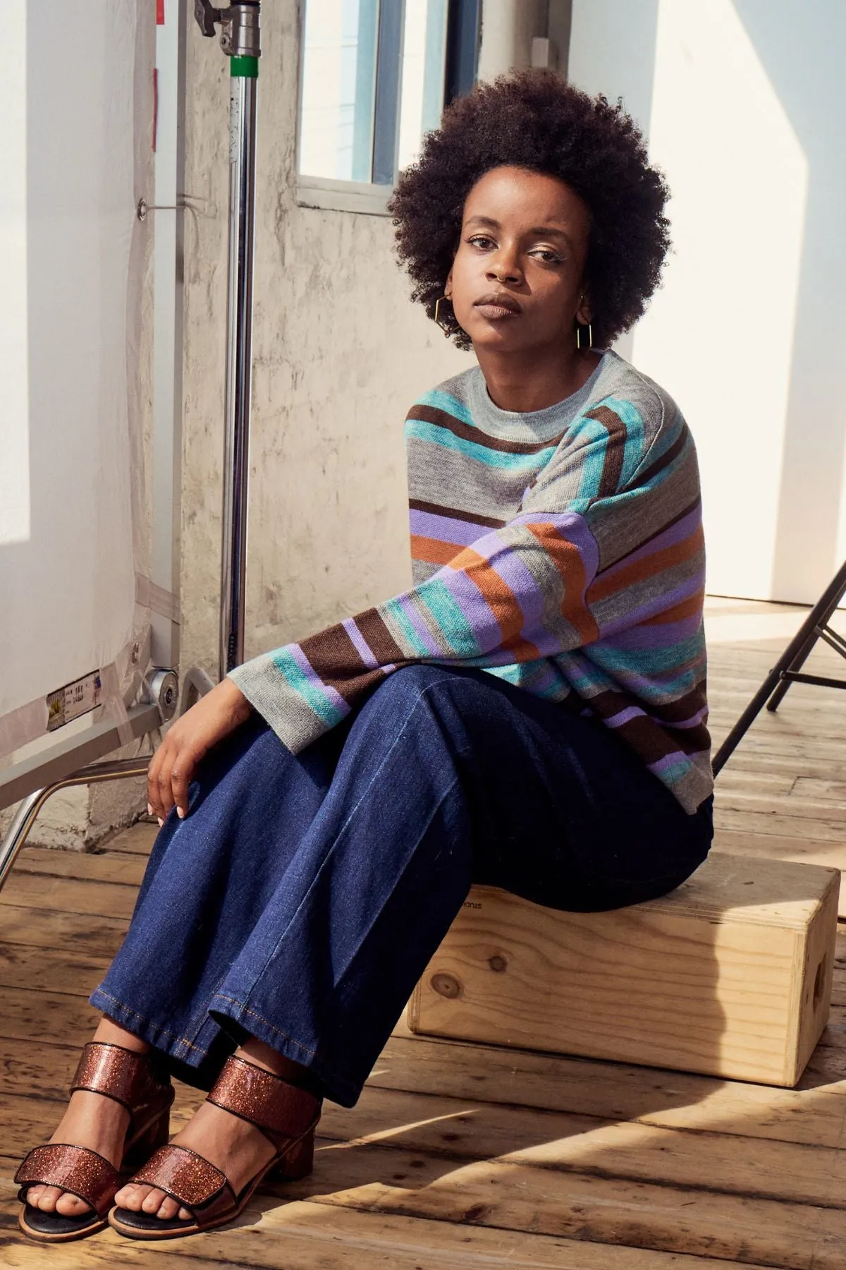 Colorado Sweater Sea in Wool | Pre-Order (M/L)