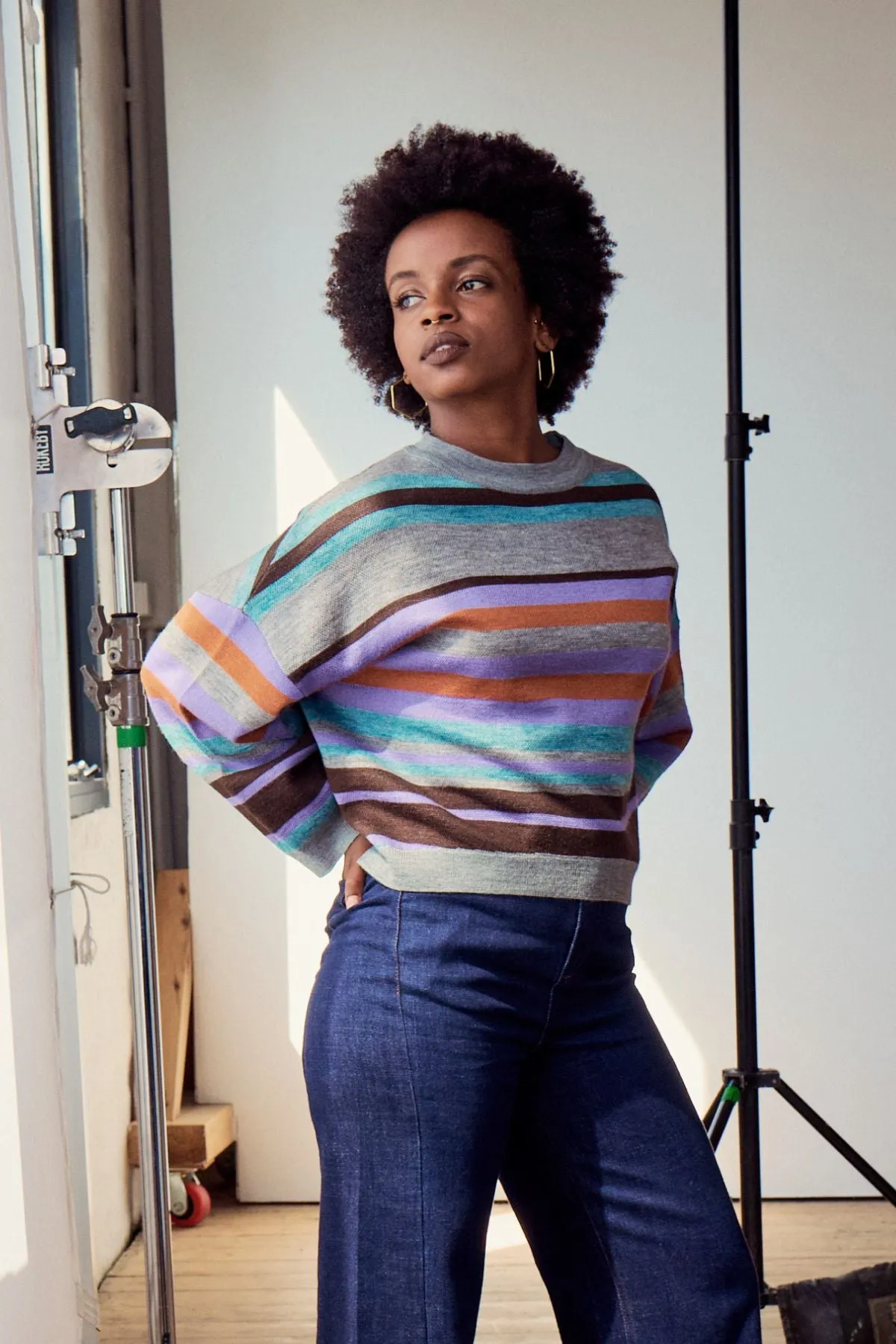 Colorado Sweater Sea in Wool | Pre-Order (M/L)