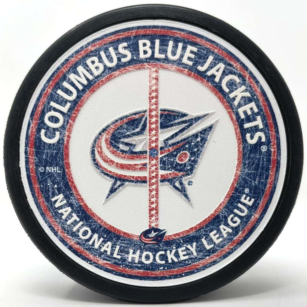 Columbus Blue Jackets Puck - Center Ice