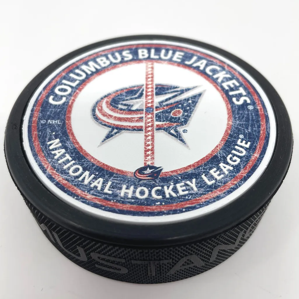 Columbus Blue Jackets Puck - Center Ice