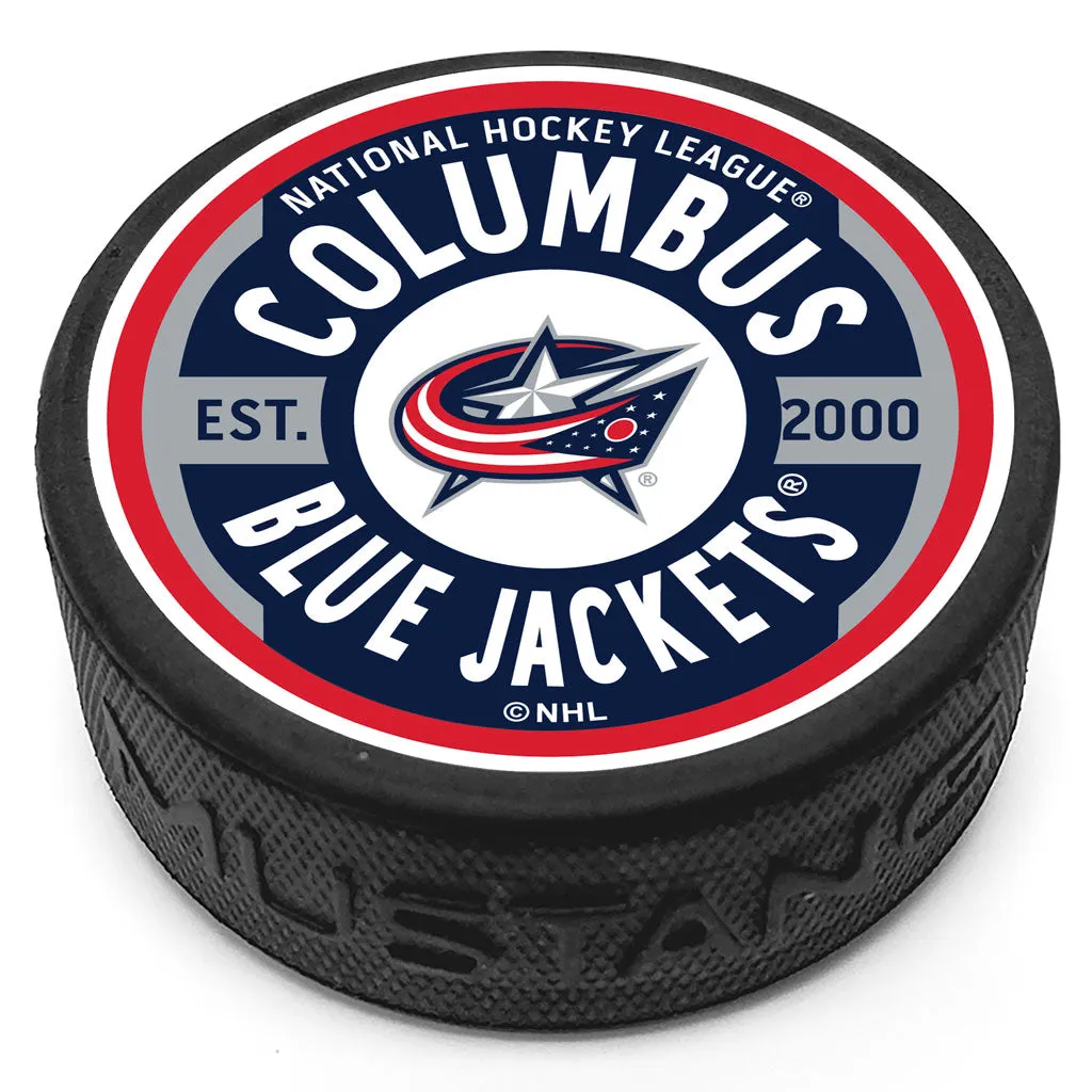 Columbus Blue Jackets Puck - Textured Gear