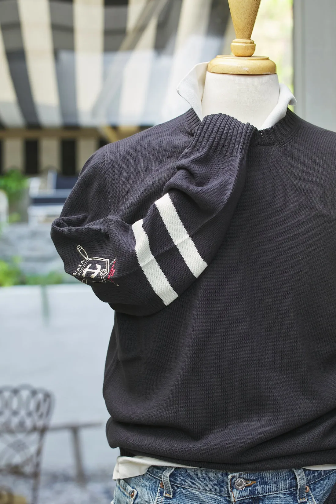 Cotton Regatta Crewneck