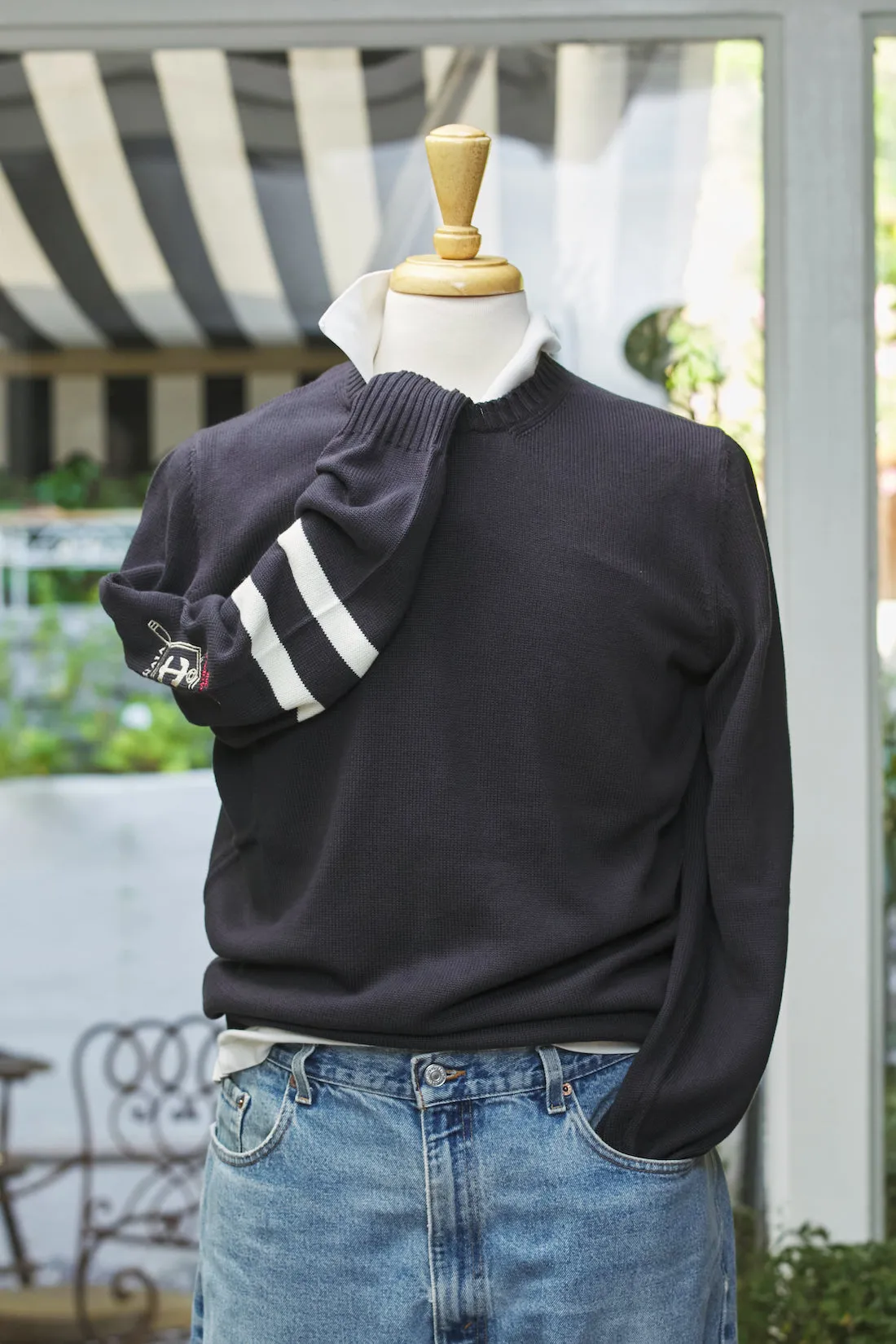 Cotton Regatta Crewneck