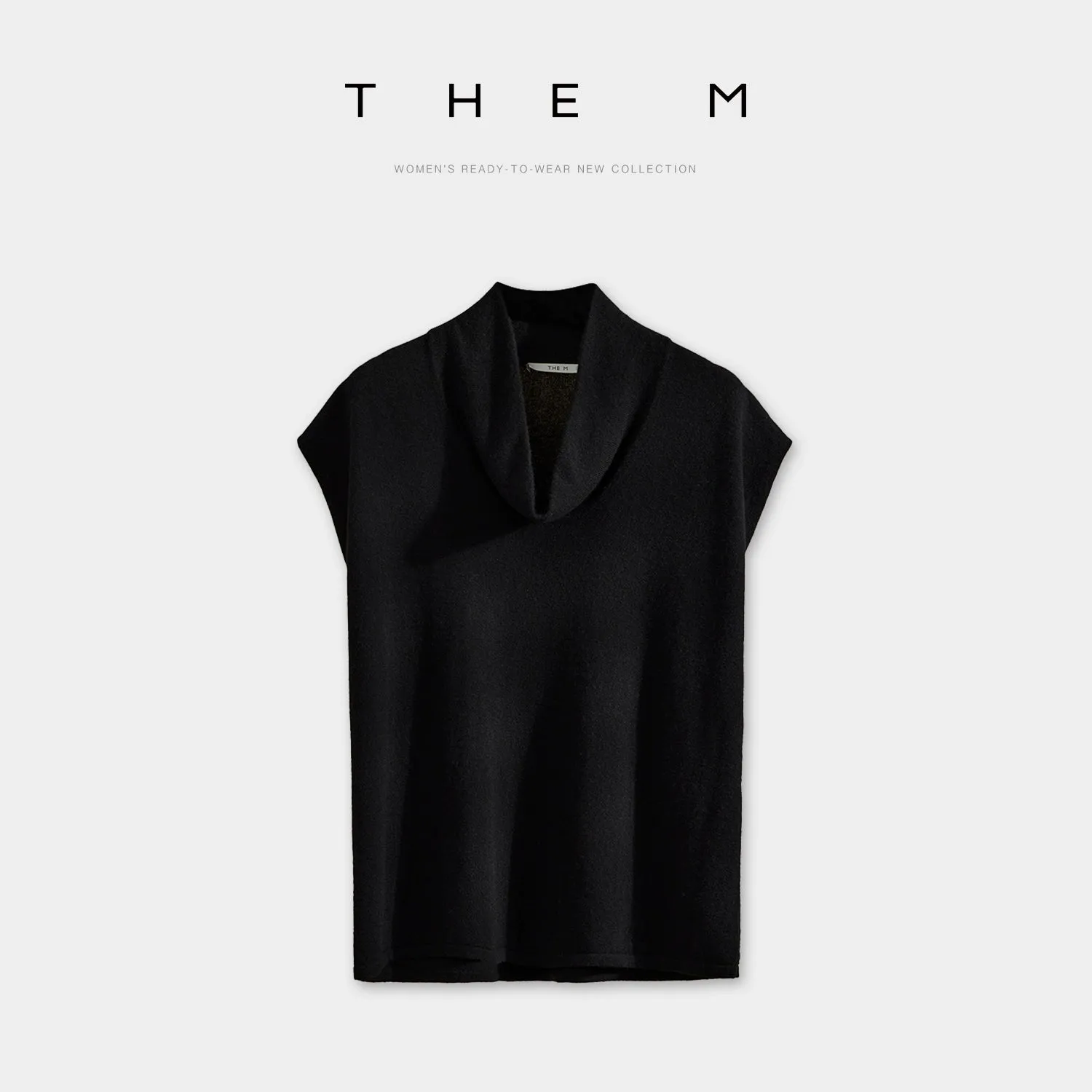 Cowl Neck Layered Dress