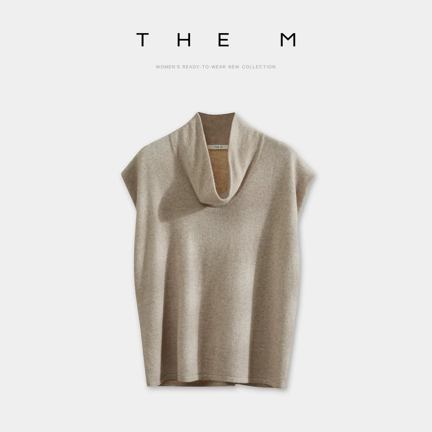 Cowl Neck Layered Dress
