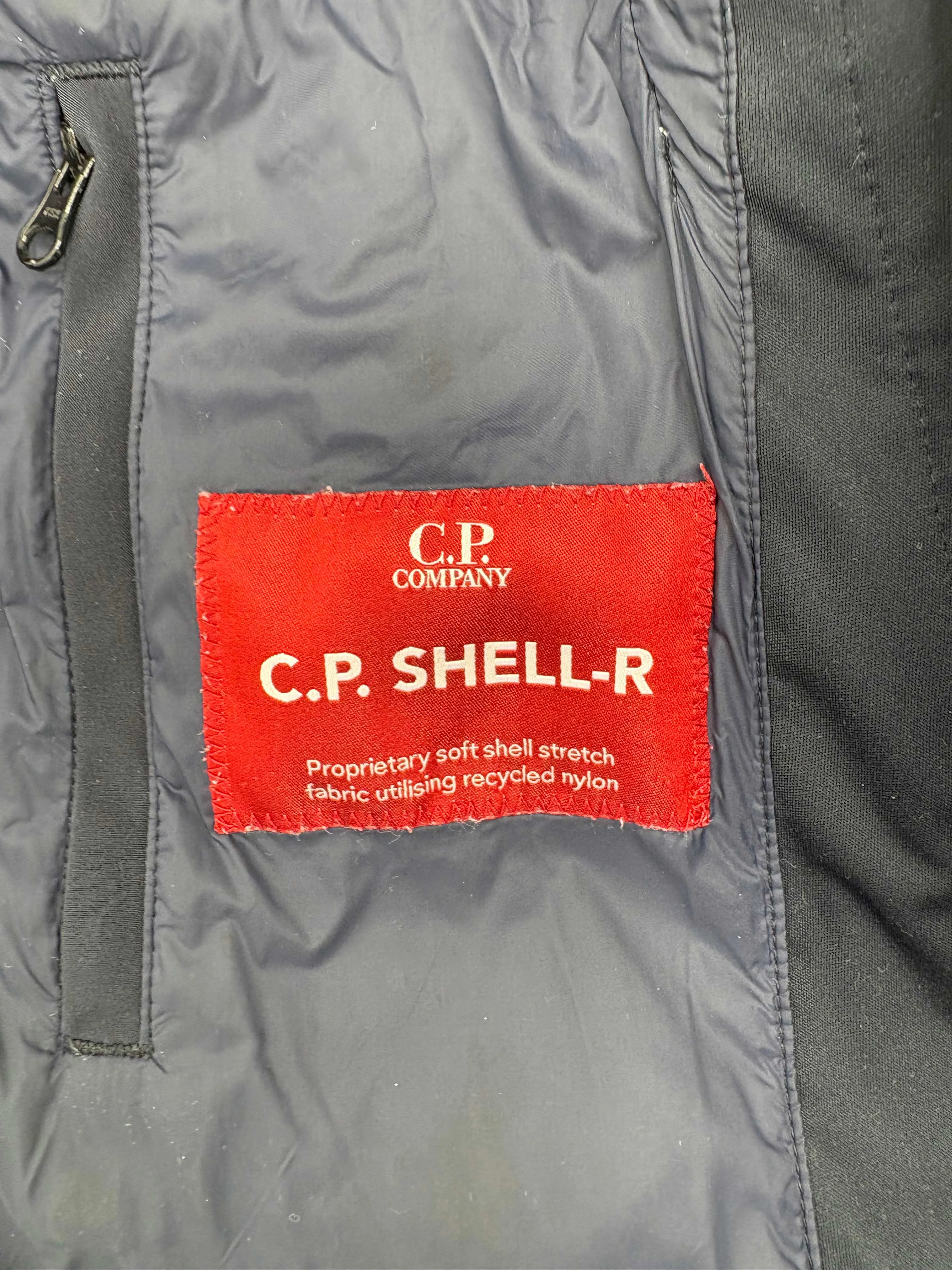 C.P. Company Soft Shell Jacket - Navy