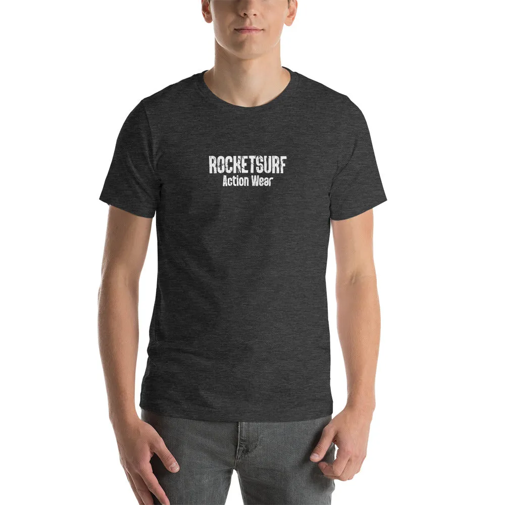 Cracked Logo Short-Sleeve Unisex T-Shirt