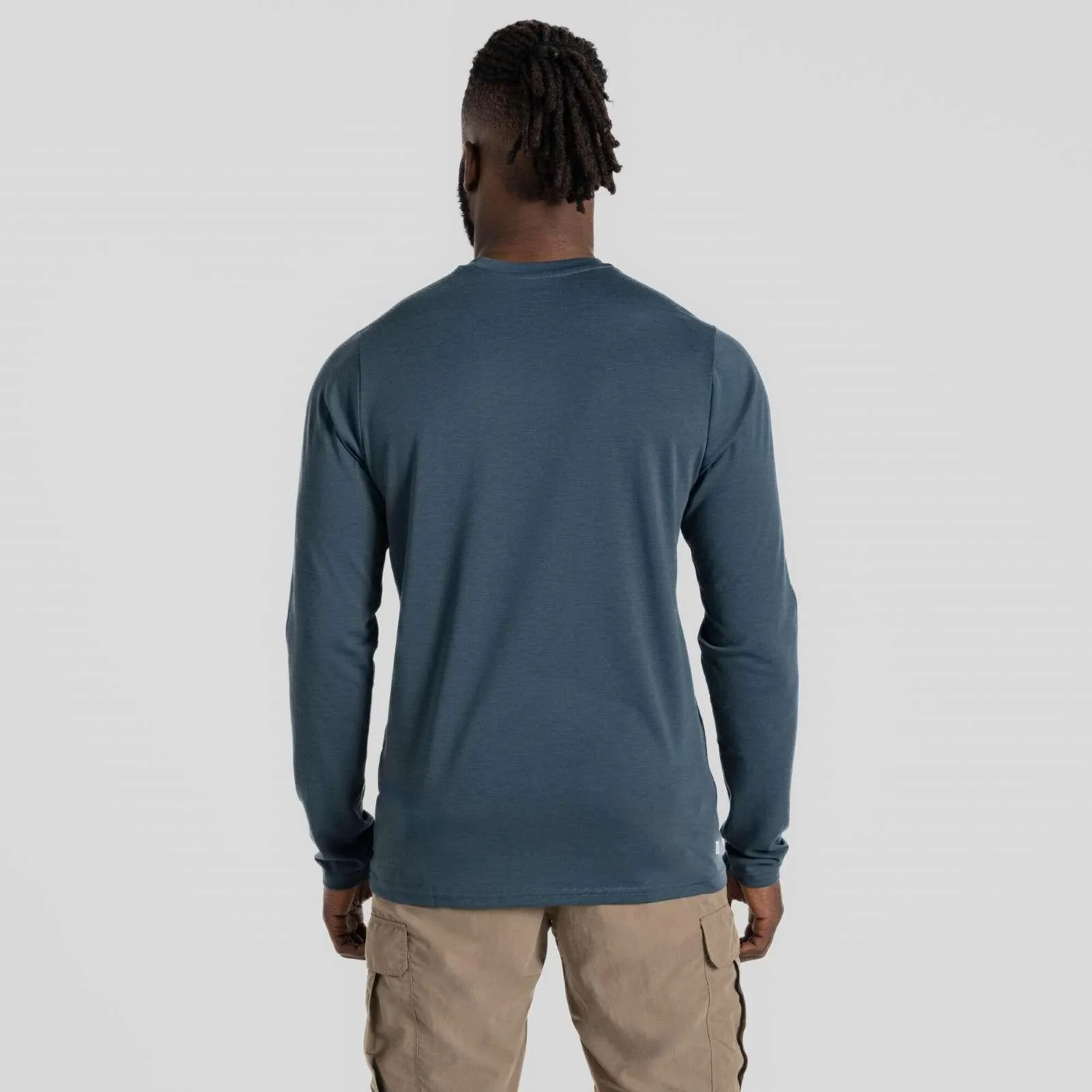Craghoppers Mens Nosilife Abel Long Sleeve T-Shirt