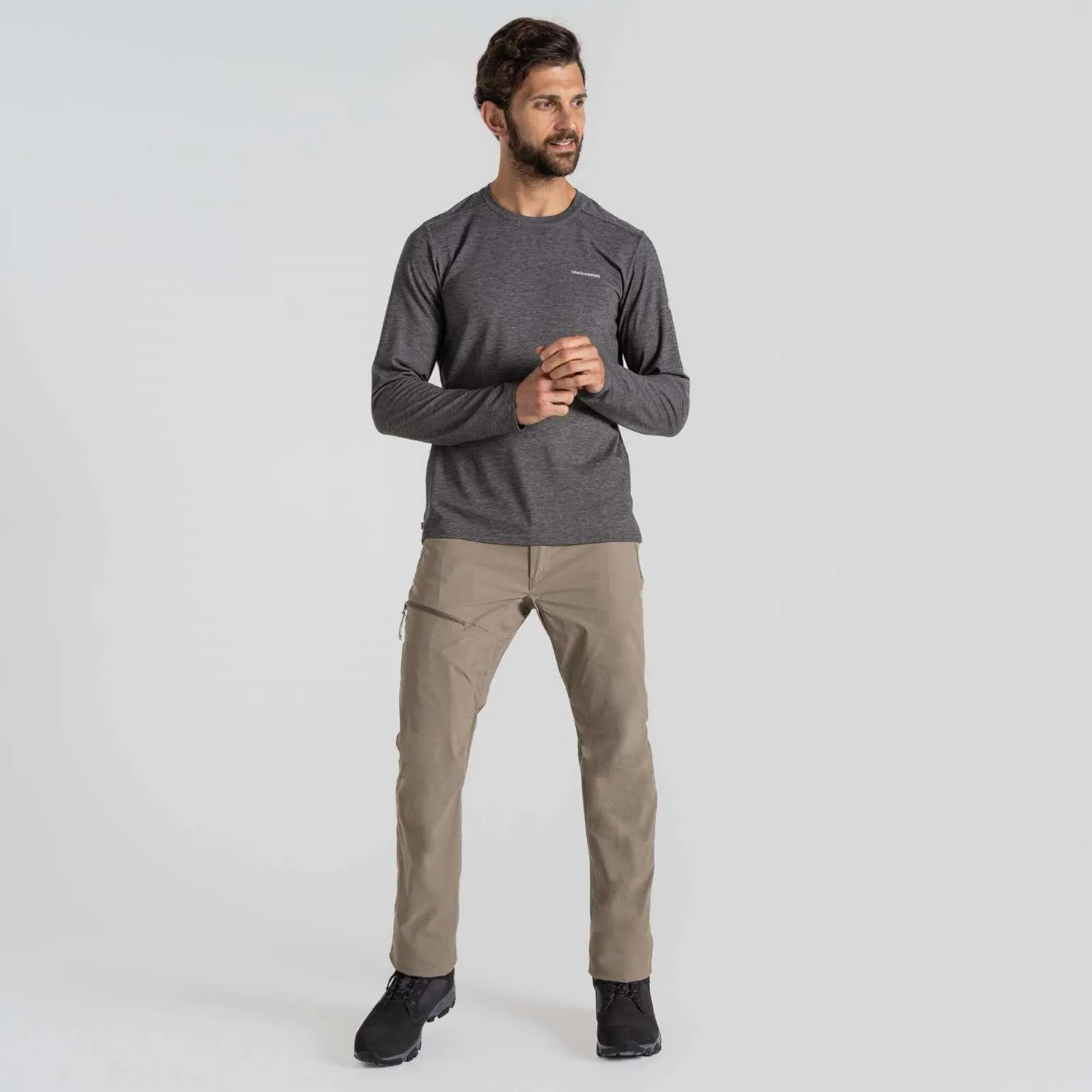 Craghoppers Mens Nosilife Abel Long Sleeve T-Shirt