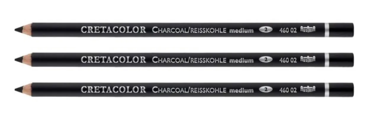Cretacolor Charcoal Pencil - Medium,