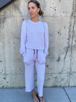 Crop Flare Sweatpant