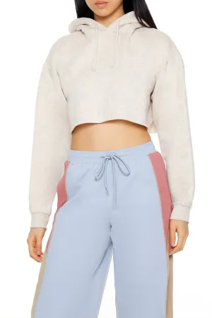 Cropped Athletic Top - Oatmeal