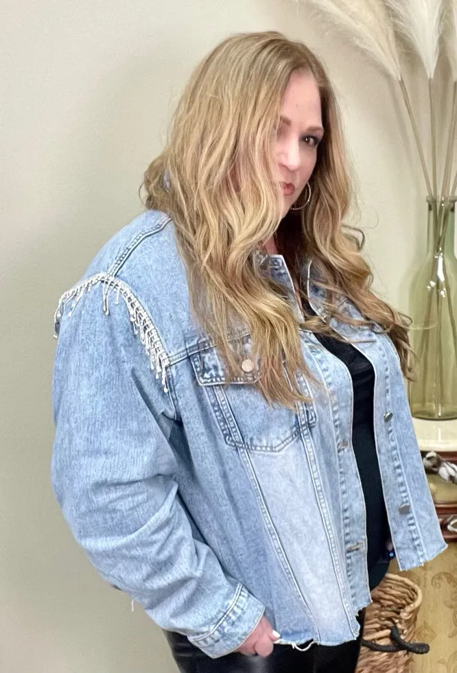 Cropped Denim Jacket