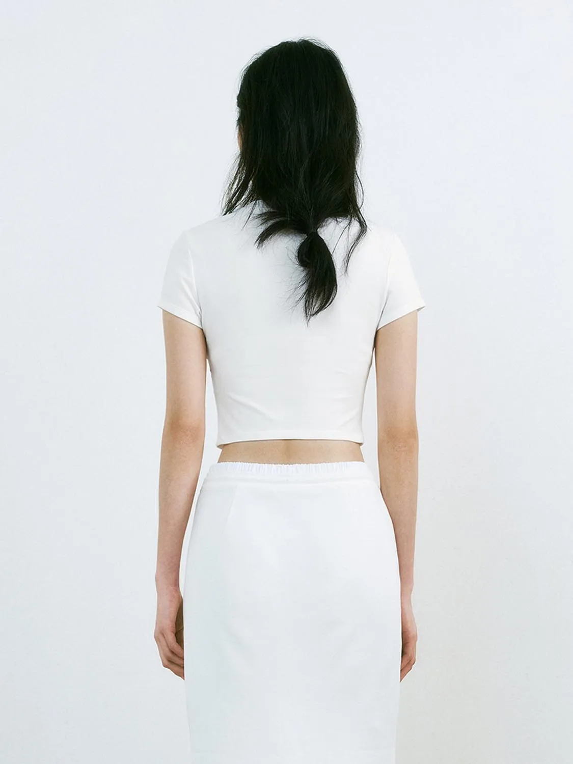 Cropped Short Sleeve T-Shirts