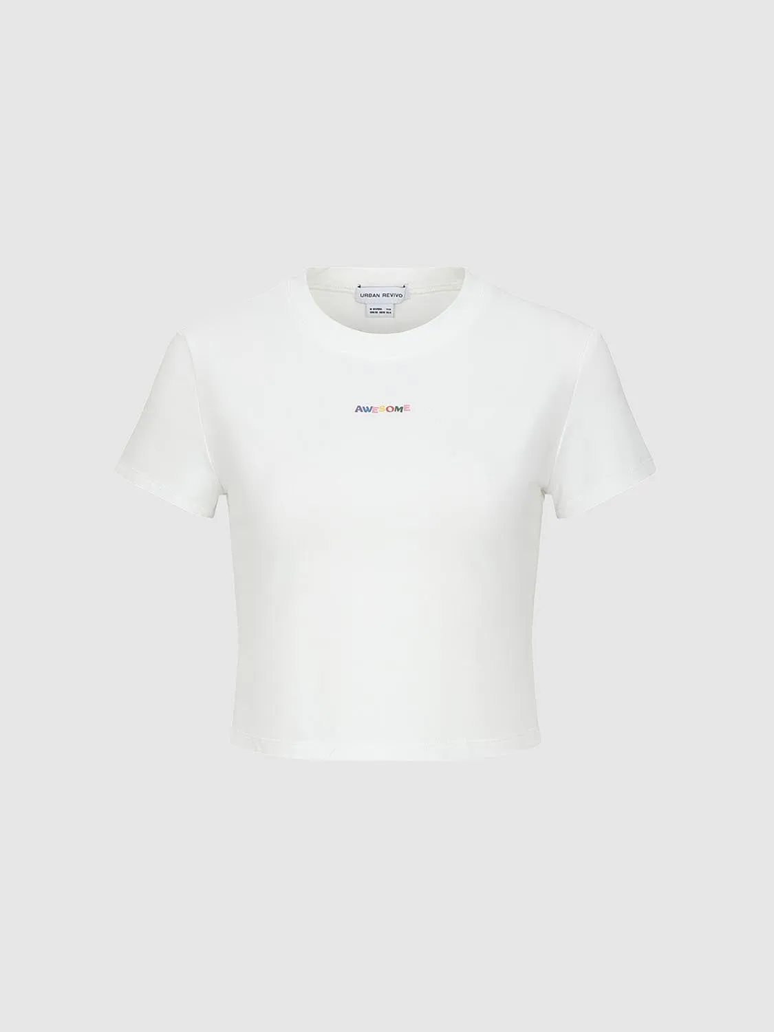 Cropped Short Sleeve T-Shirts