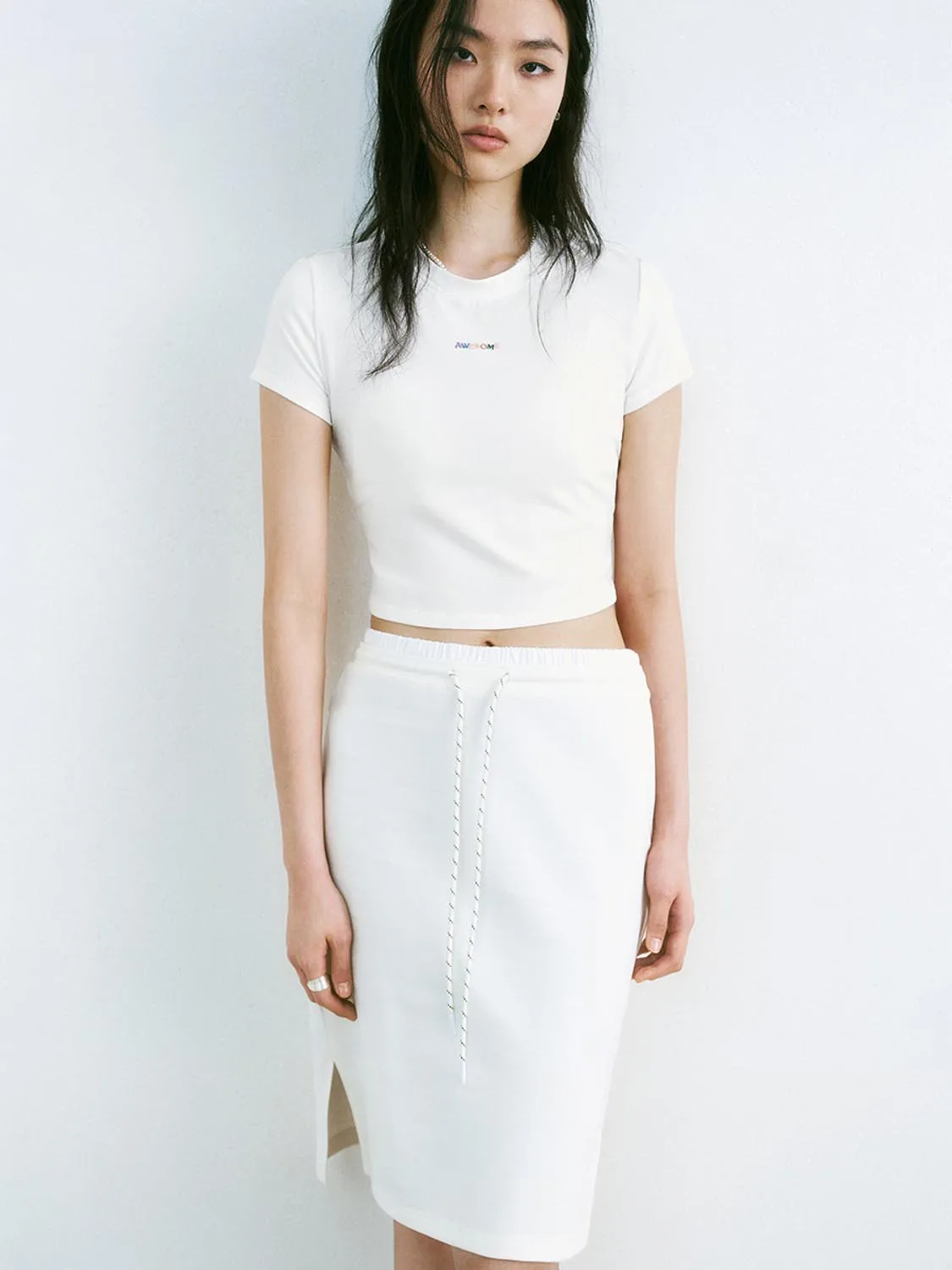 Cropped Short Sleeve T-Shirts