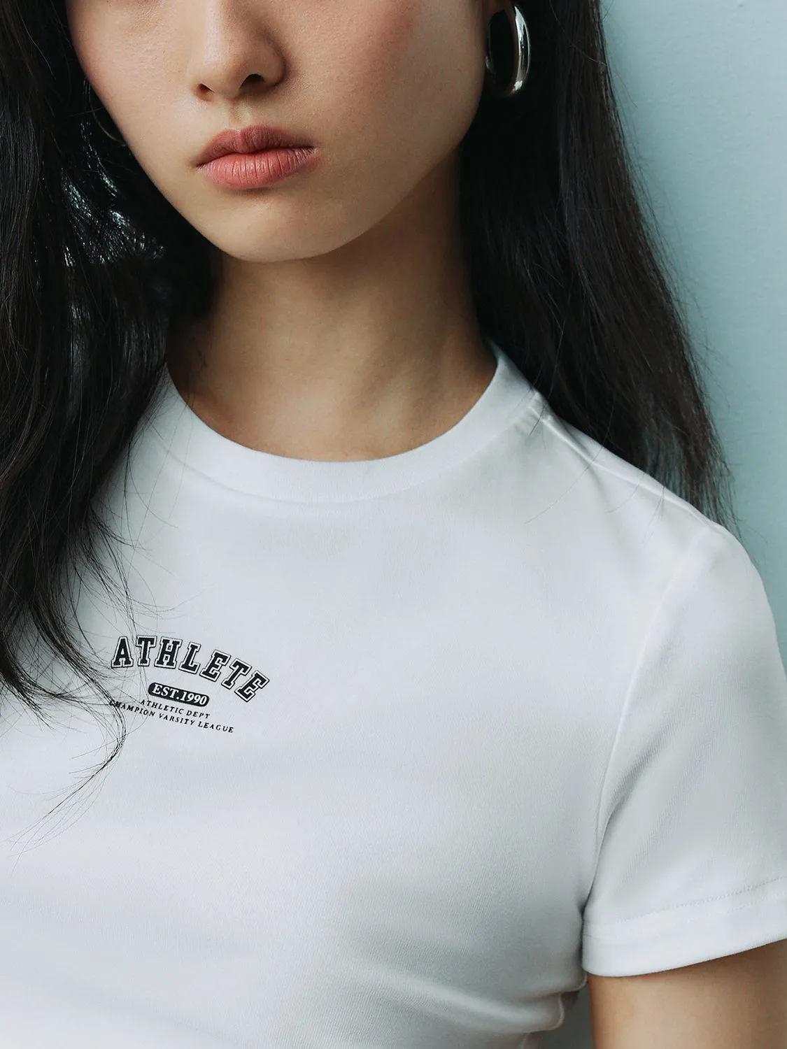 Cropped Skinny T-Shirts