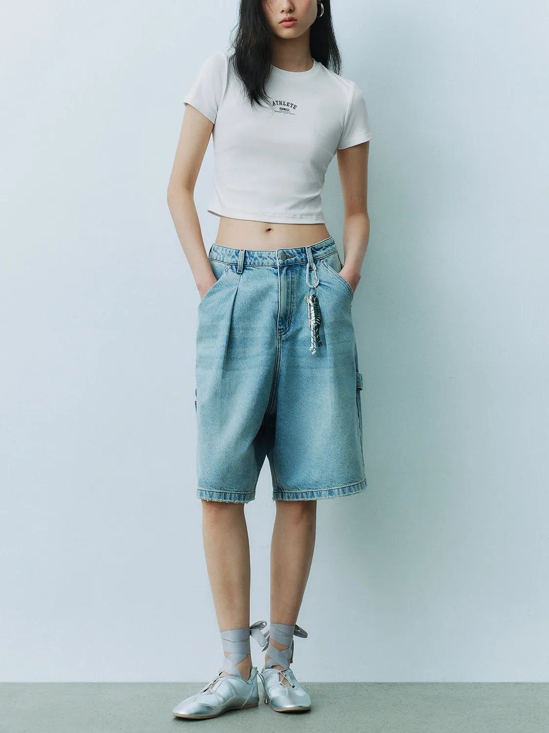 Cropped Skinny T-Shirts