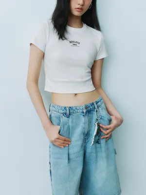 Cropped Skinny T-Shirts