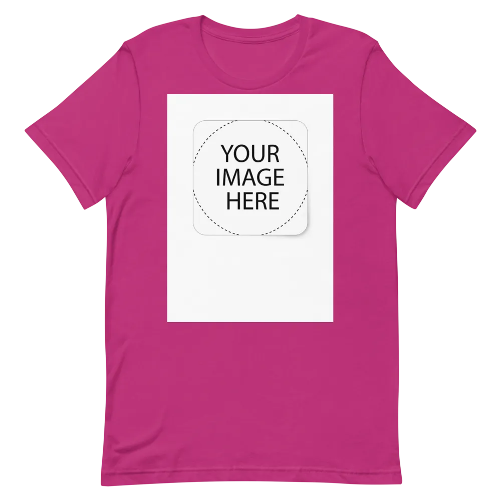 Custom Image Short-Sleeve Unisex T-Shirt
